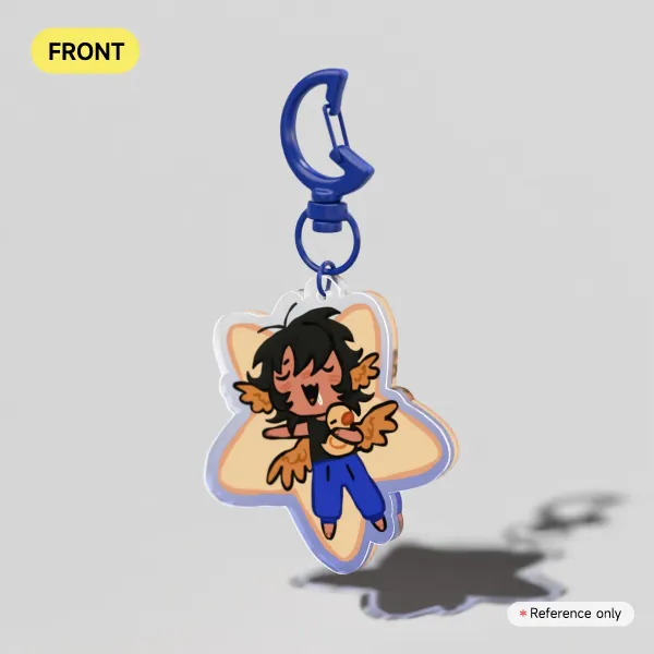 Quackity Liege Wie - Acrylic keychain
