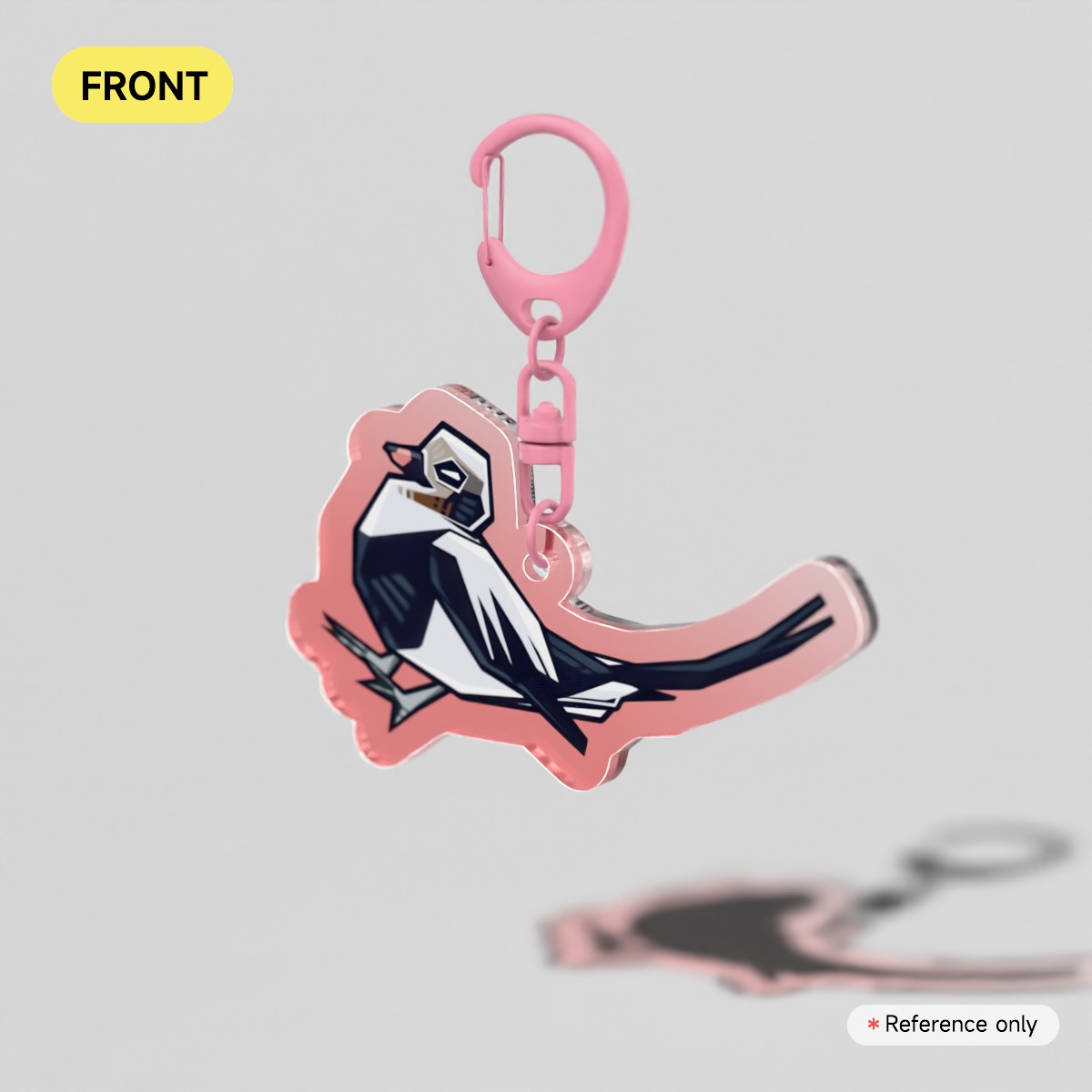 Long-tailed duck - Acrylic Keychain