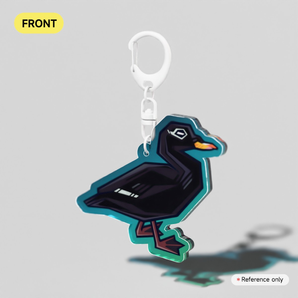 Velvet scoter - Acrylic Keychain