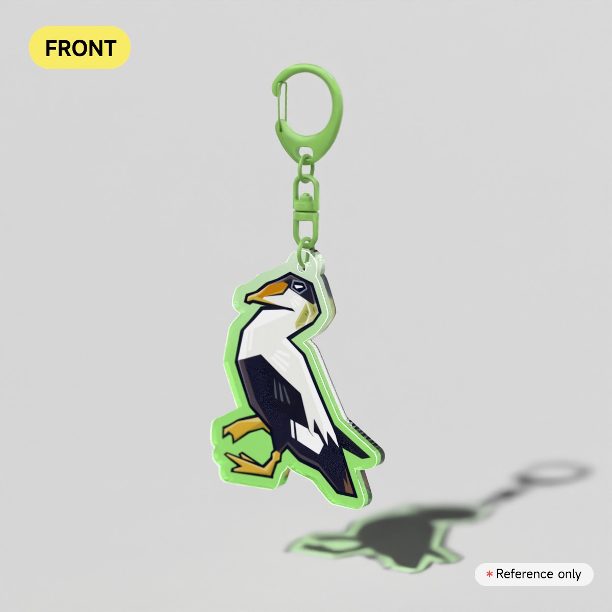 Common Eider - Acrylic Keychain