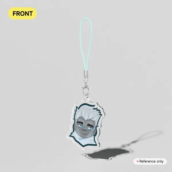 Zane NINJAGO Phone Acrylic Keychains