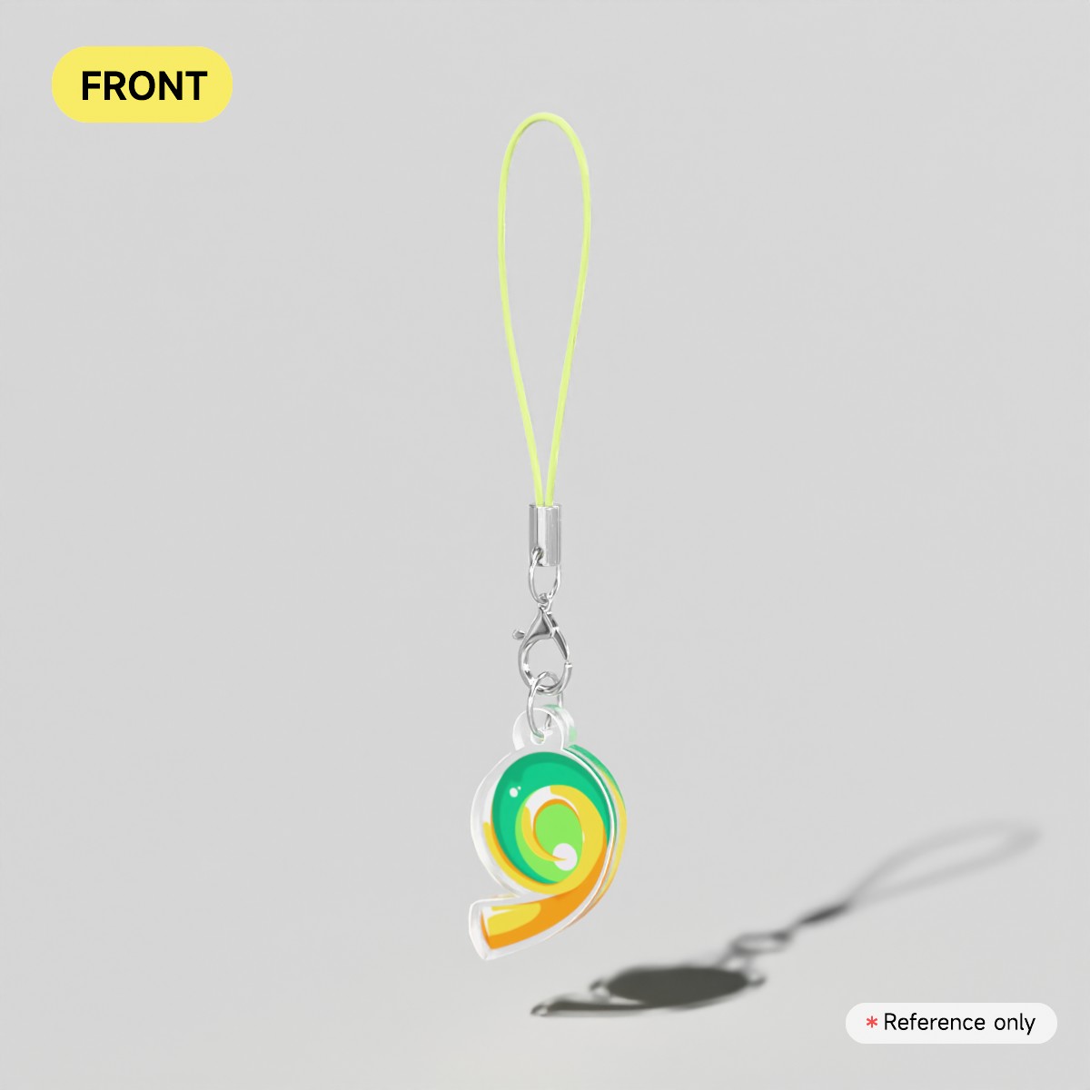 Kokiri's Emerald Phone Charm