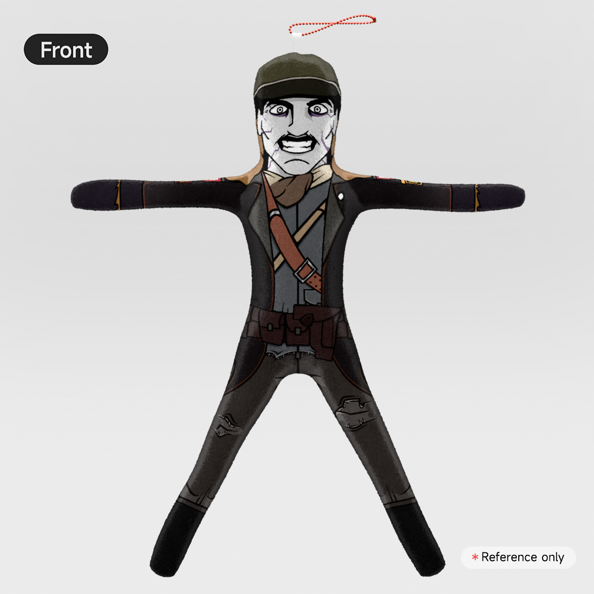 Not so Butt Ugly Richtofen Rat Jerky Doll