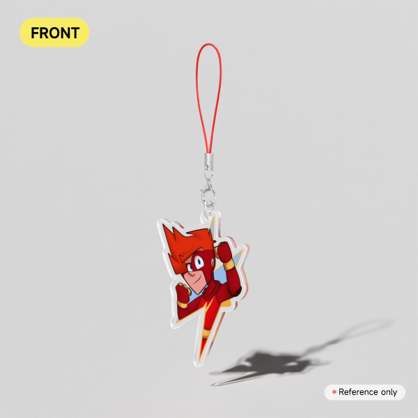 Secret Identity (Swift Spark) - Clear Acrylic Keychain