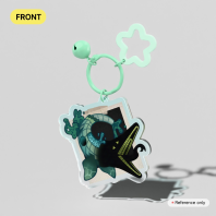 Haunting memory | Clear Acrylic Keychain