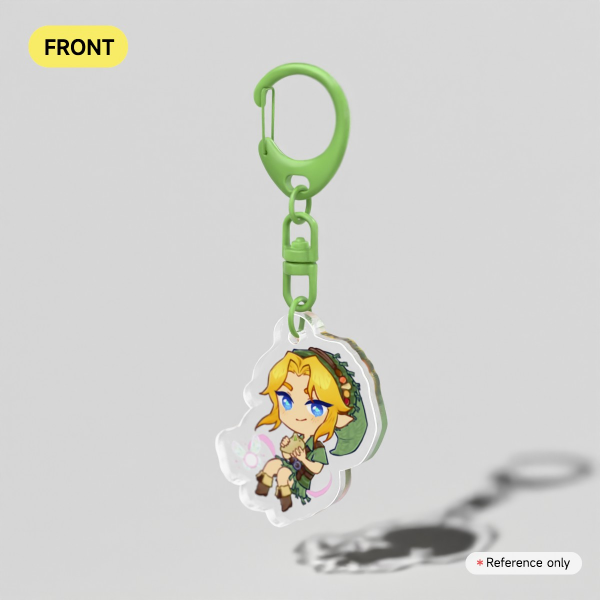 Ocarina of Time Child Link Keychain