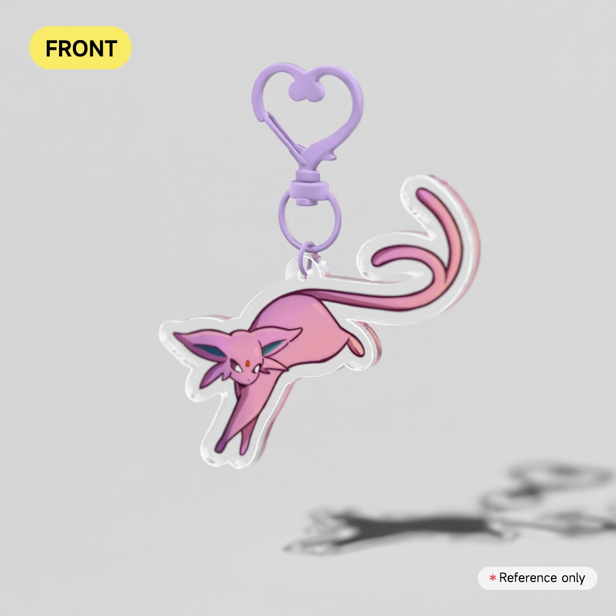Espeon Acrylic Keychain