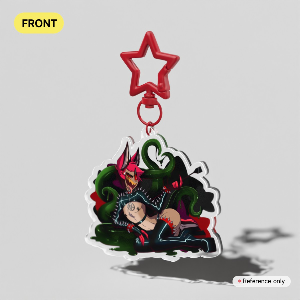 Match My Freak Alastor Keychain