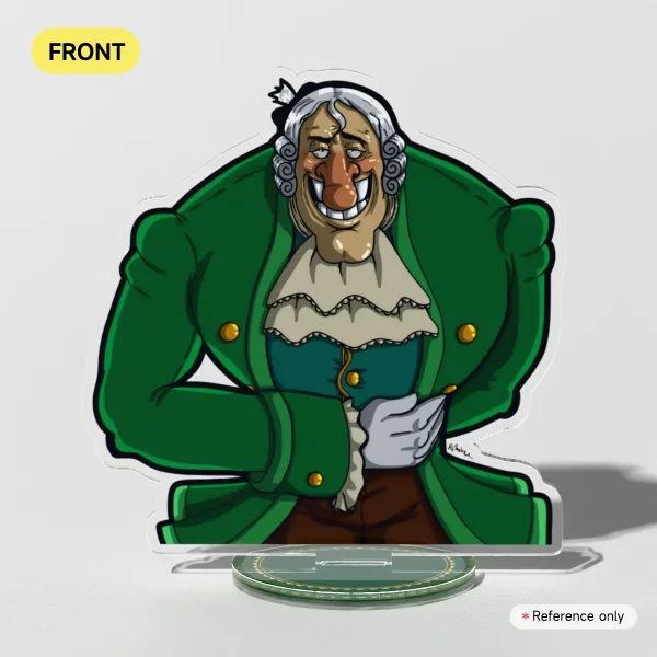 Dr Livesey - CARE TO DANCE - Clear Acrylic Standee