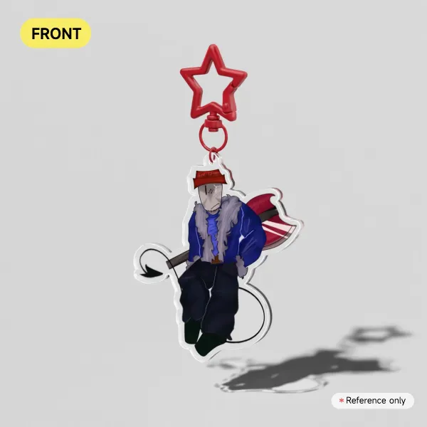 Ivan Bad Things Acrylic Keychain