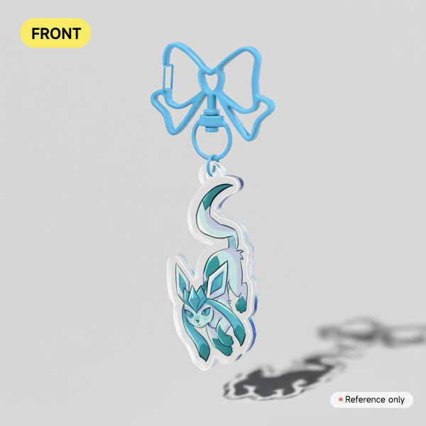Glaceon Double Sided Acrylic Keychain