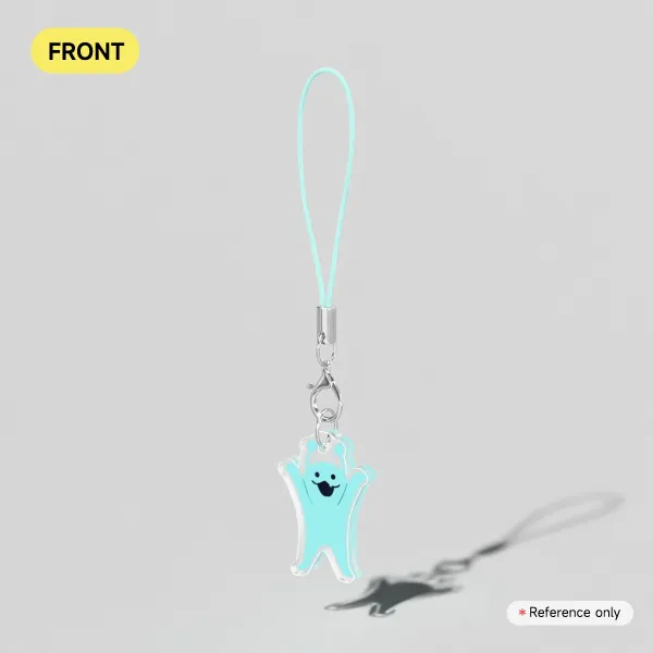 Warping Alien Rhythm Heaven Acrylic Charm