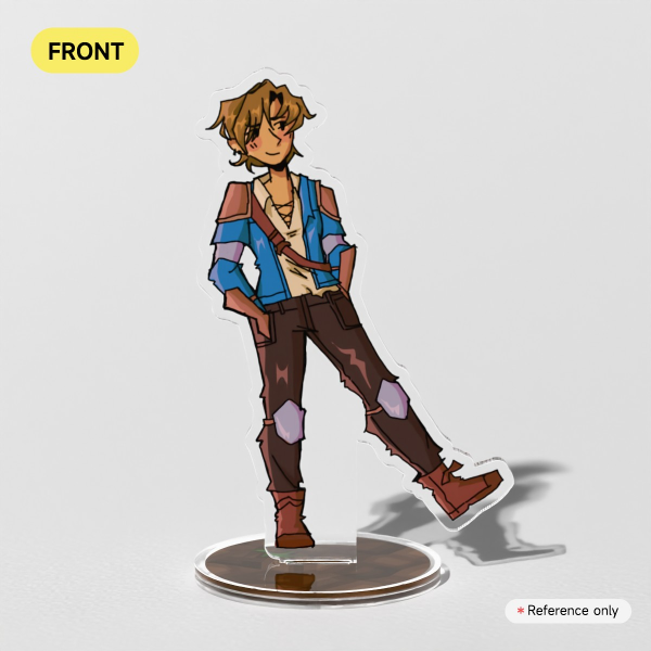 Laurance Zvahl MCD Clear Acrylic Standee