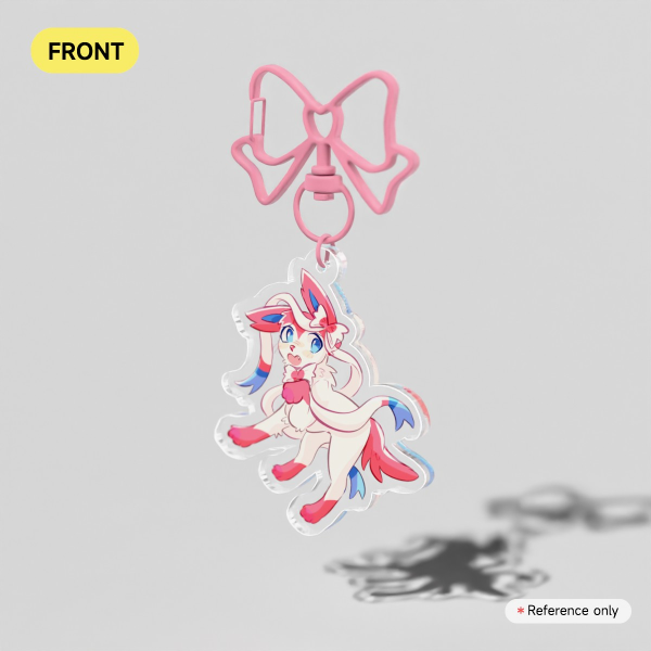 Sylveon Double Sided Acrylic Keychain