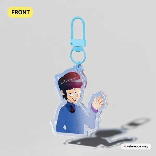 Cartoon Paul McCartney Acrylic Keychain