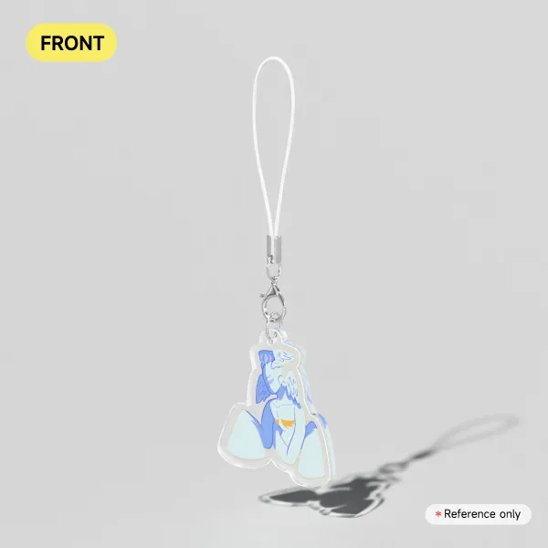 Ezekiel - Transmasc Angel OC Acrylic Charm