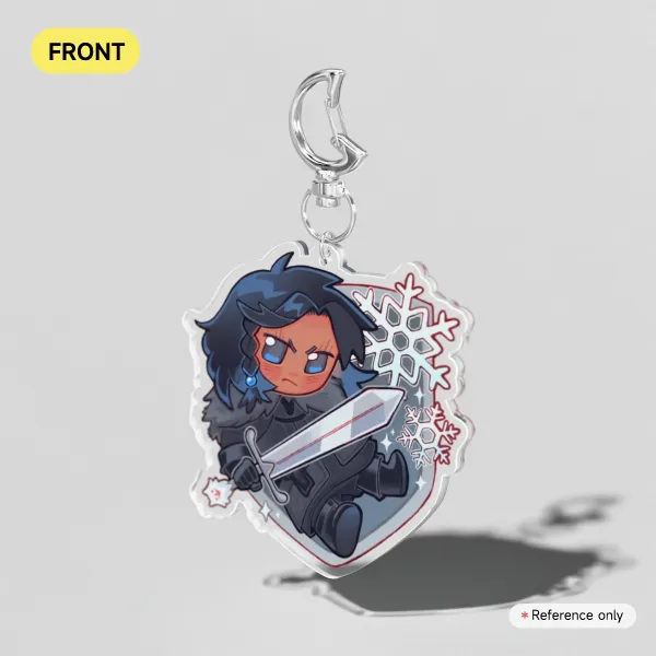 Chibi Jon Snow Keychain