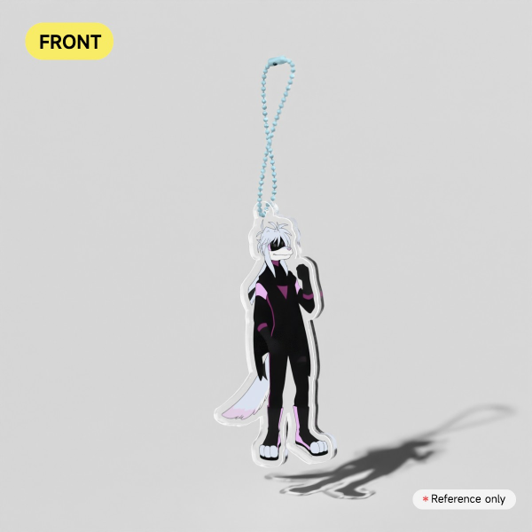 Bike Helmet Hero: Legends - ShadowRyou (c. 2006) - Clear Acrylic Keychain