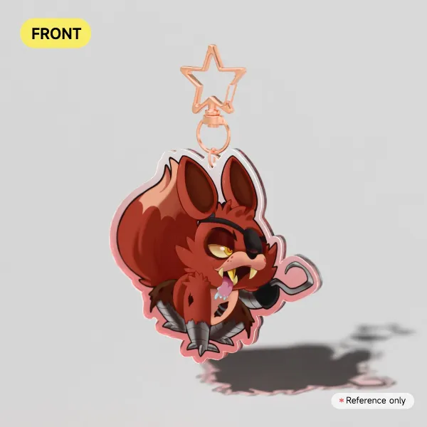 [FNAF] Foxy Acrylic Keychains!
