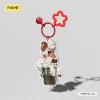 Sheep Bucket 🐑 - Keychain