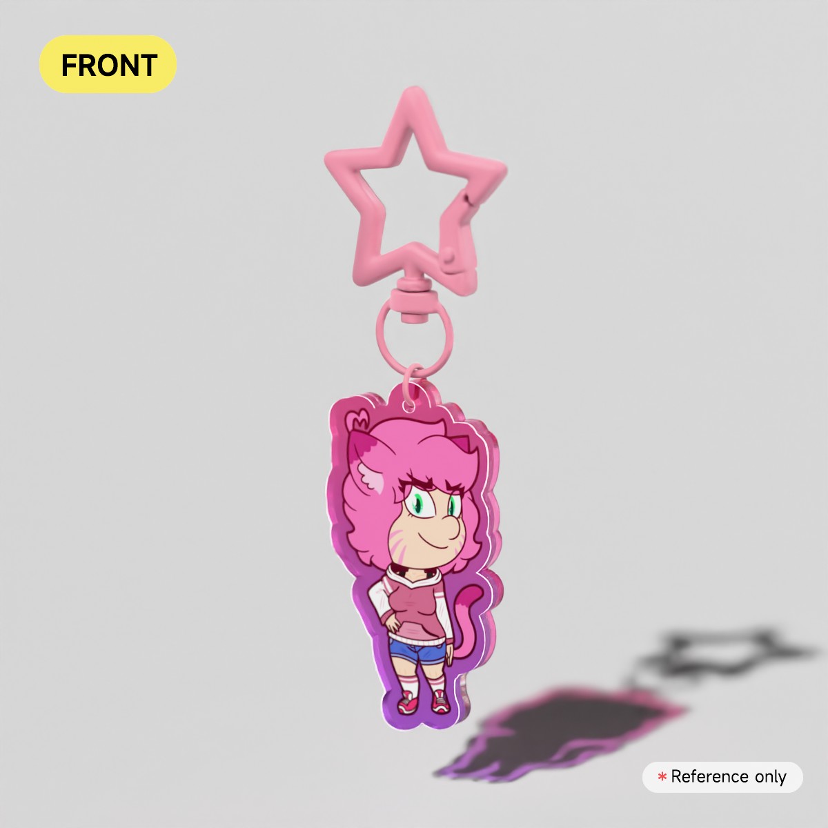 Ruby Keychain