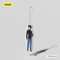 Bike Helmet Hero: Legends - Scott Griffin (c. 2003) - Clear Acrylic Keychain