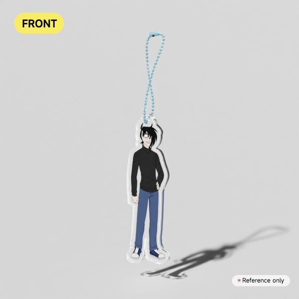 Bike Helmet Hero: Legends - Scott Griffin (c. 2003) - Clear Acrylic Keychain