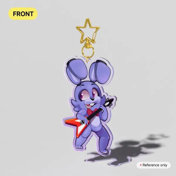 [FNAF] Bonnie Acylic Keychains!