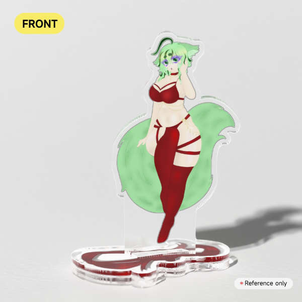 Red Ribbon Wolvi Standee (Small)
