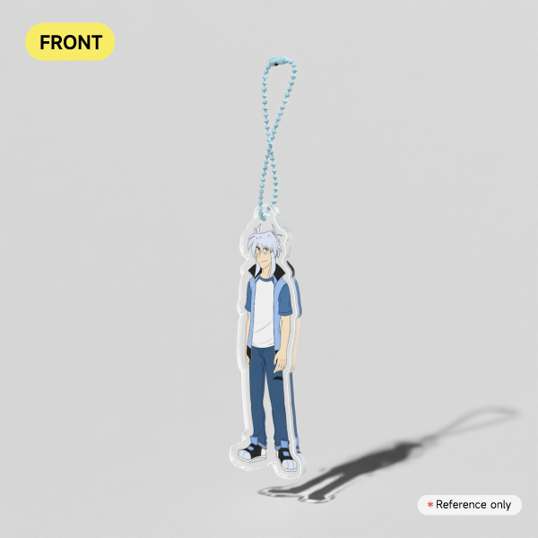 Bike Helmet Hero: Legends - Toby Ryder (c. 2006) - Clear Acrylic Keychain