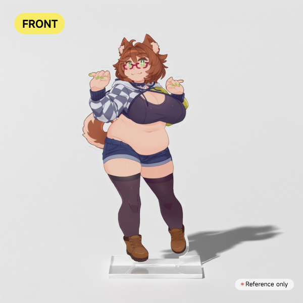 Mint Castella Clear Acrylic Standee