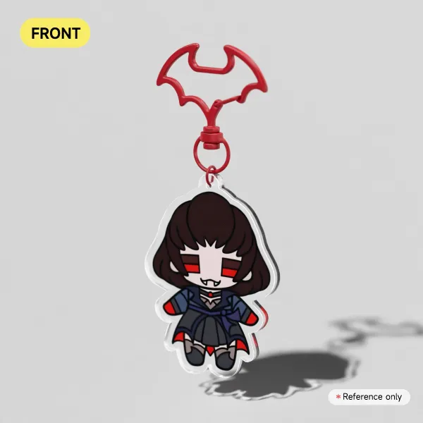 2.5 Inch Deadlock - Mina Ha Acrylic Keychain