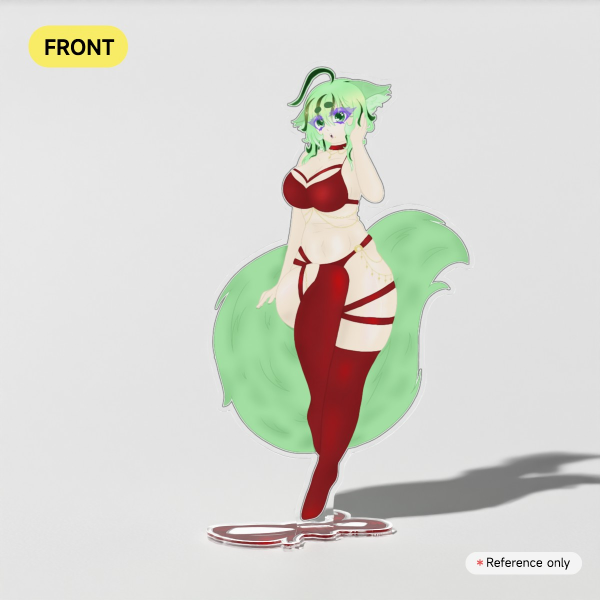 Red Ribbon Wolvi Standee (Large)