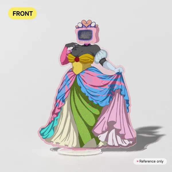 Tv Head Princess Standees