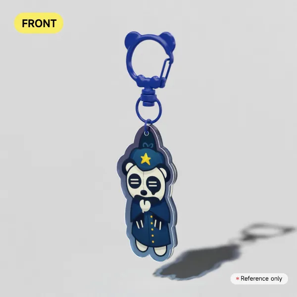 Detective Pando Keychain (ALT)