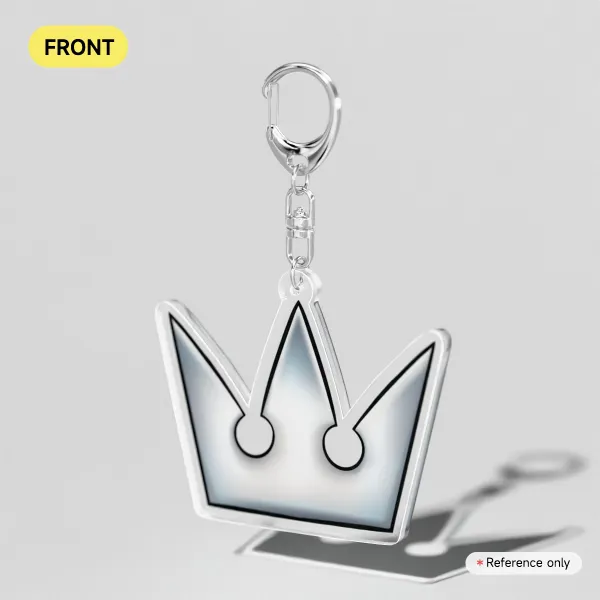 Sora Crown Kingdom Hearts Keychain