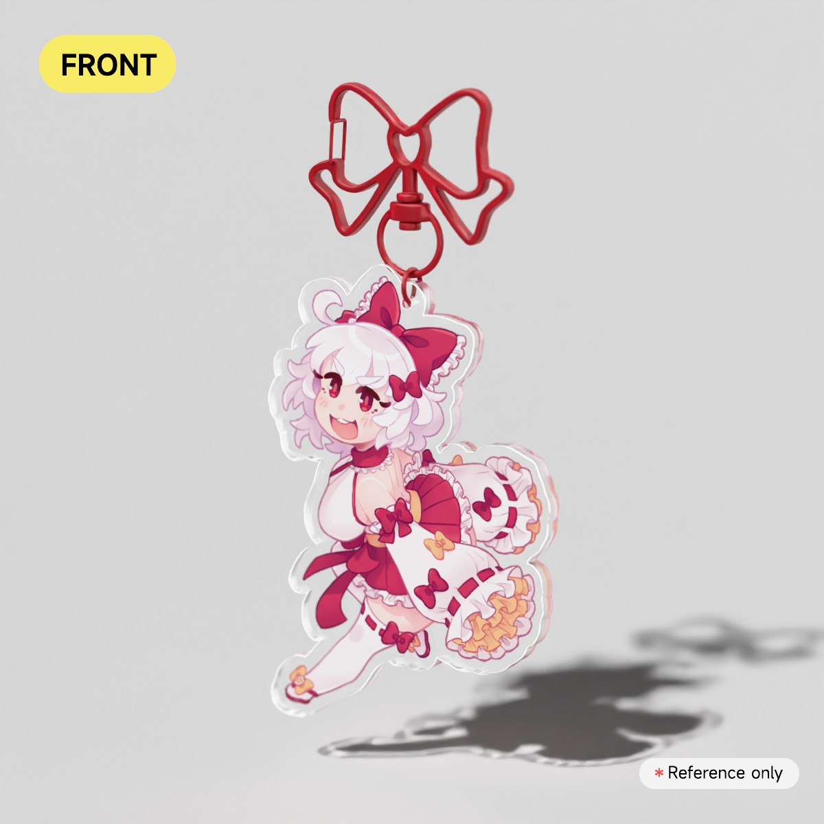 Henemimi Clear Acrylic Keychain (2025 Version)