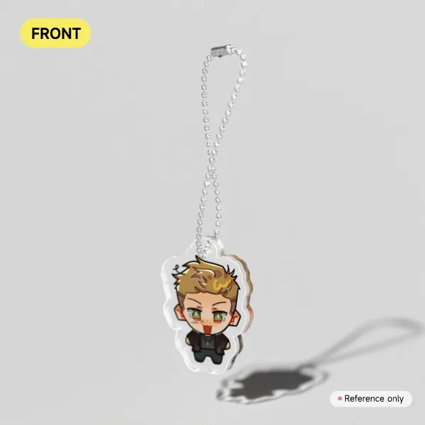 Tiny Dean Winchester  Clear Acrylic Keychain