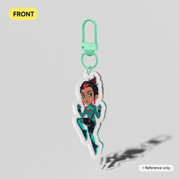 Singularity Acrylic Keychain