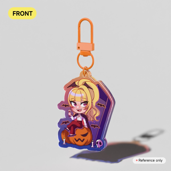 Vampire Helena Halloween Acrylic Keychain