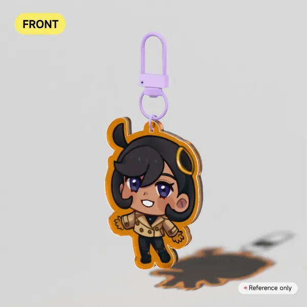 Clear Acrylic Keychains