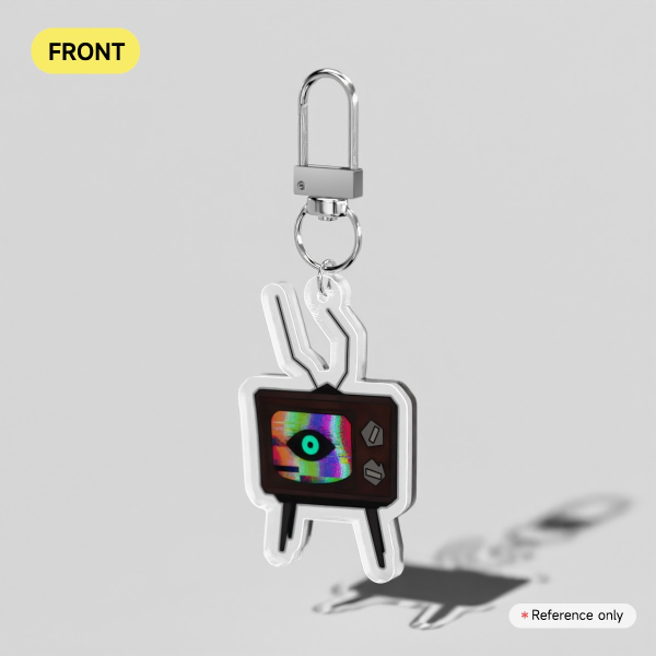 The Nothing TV Acrylic Keychain