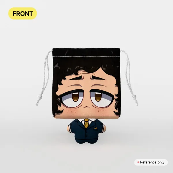 Art Blank - Plush Drawstring Pouch Bag Dolls