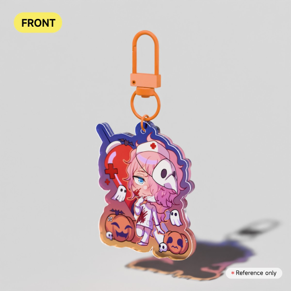 Nurse Romeo Halloween Acrylic Keychain