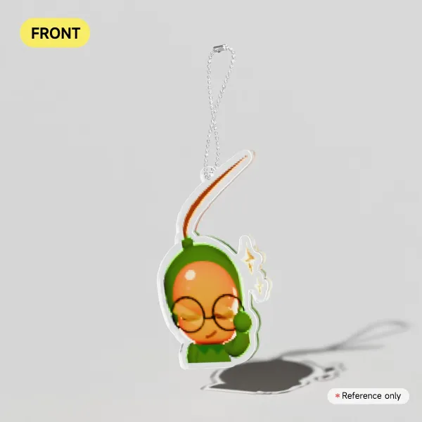 Quenepa Nerd Keychain