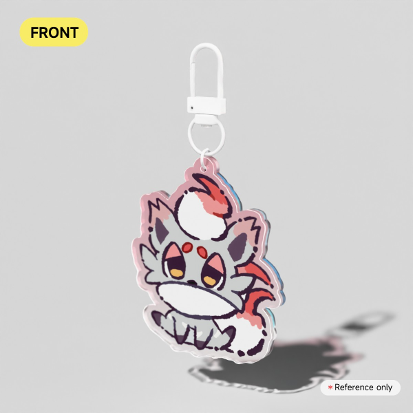 Hisuian Zorua Keychain