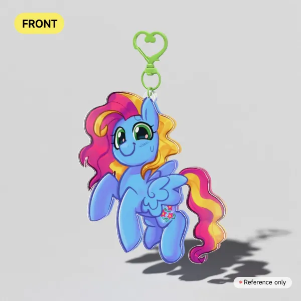 MLP G3 Thistle Whistle Full Bleed Acrylic Keychains