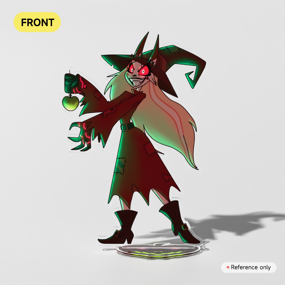 Hazbin Halloween | Witch Charlie (Spooky Edition) - Clear Acrylic Standees