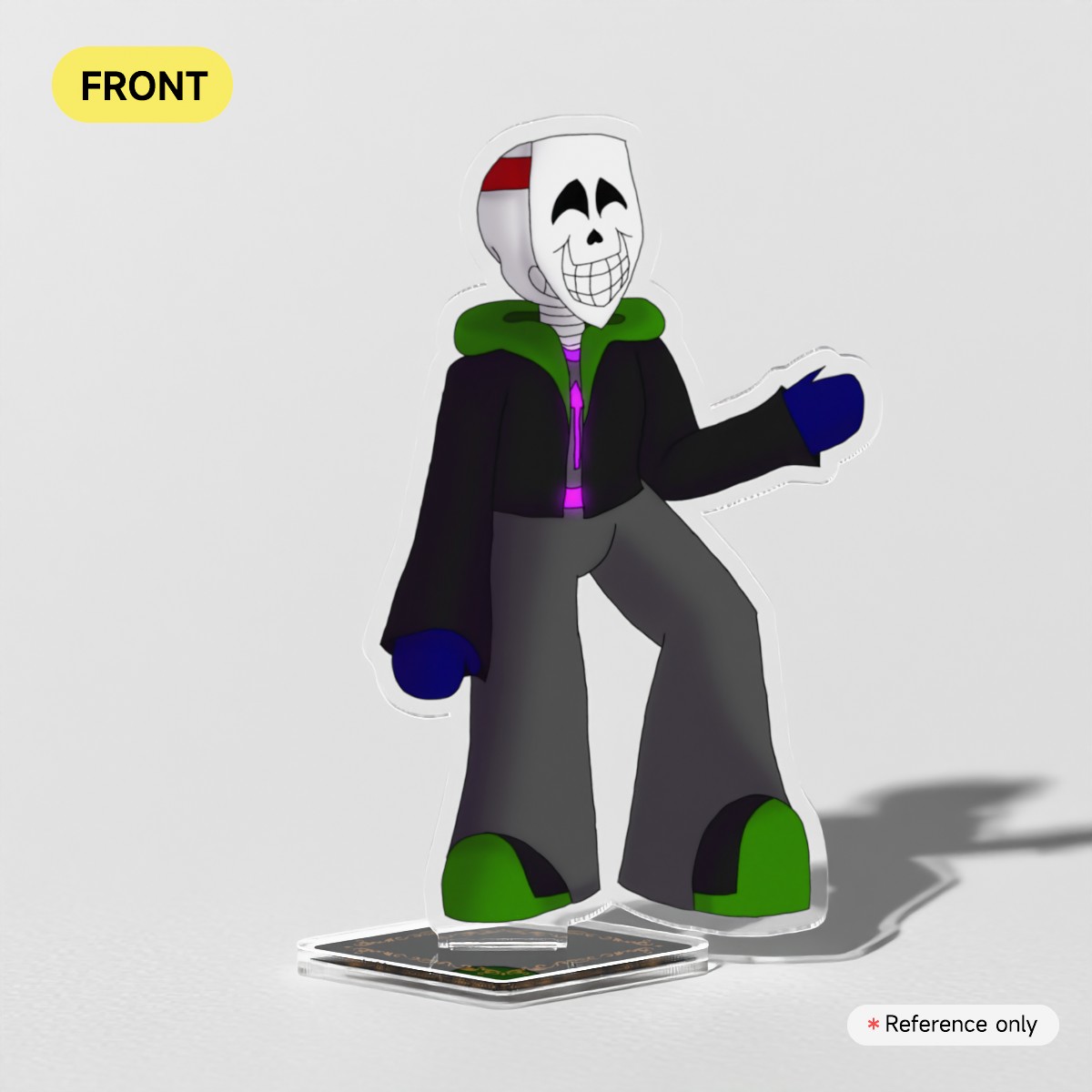 Past Hacker Sans Acrylic Standee