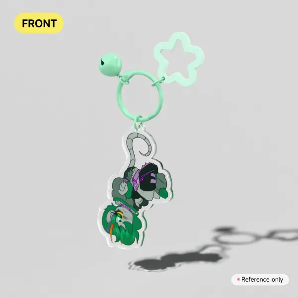 Rat Hanging Keychain